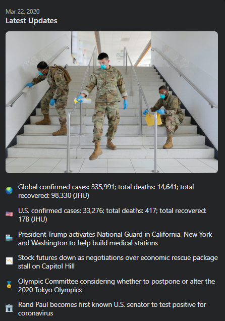 mar 22 update